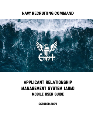 ARM 移动用户指南.pdf - 海军征兵人员 eToolbox